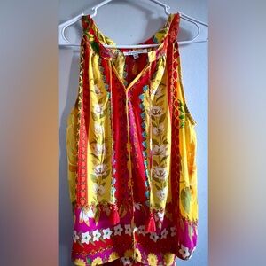 Rose + Olive | Floral Sleeveless Blouse 💐